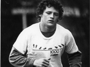 Terry Fox's 1980 Marathon of Hope ended after 143 days when his cancer spread. Since his 1981 death, annual Terry Fox Runs have raised over $750 million.
