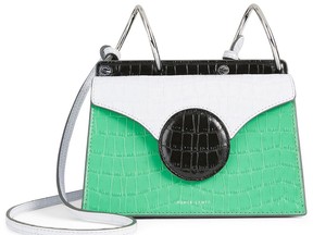 Danse Lente 'Mini Phoebe' cross-embossed cross-body bag, $525.