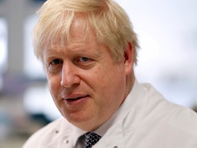 British Prime Minister Boris Johnson.