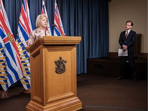 Health officials are set to share an update on B.C.'s COVID-19 cases on April 15.