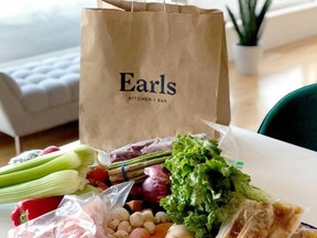 Earls restaurant chain, as well as a slew of other Canadian eateries have begun selling groceries and other staple items during the pandemic.