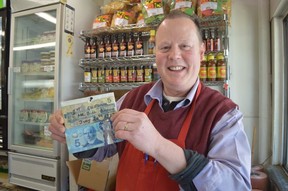Eddie Musto of Rio-Friendly Meats got the first $5 from a customer on July 26, 1987.