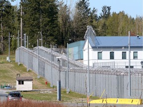The medium security wing is pictured at the Mission Institution correctional facility where a COVID-19 outbreak created a lot of havoc this past week.