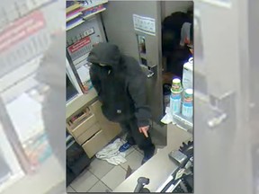 North Vancouver RCMP say a masked robber is targeting gas stations, convenience stores, and fast food restaurants.