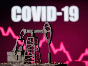 Oil plunges below US$15 a barrel in New York, a fresh 21-year low, as inventories soar because of the supply-demand mismatch that's been created by the coronavirus.