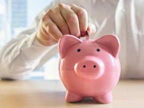 Toronto-Dominion’s economists predict Canada’s personal savings rate will spike to 7.4 per cent this year from about three per cent in 2019.