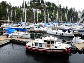 West Vancouver Eagle Harbour Yacht Club in West Vancouver, BC., April 9, 2018.