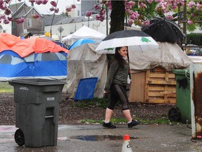 Scenes from Oppenheimer Park as worries about poultry processing plant COVID diagnosis spilling over from United Poultry