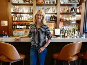 Shelley Windsor at one of the restaurants she owns and operates in Stratford, Ont.