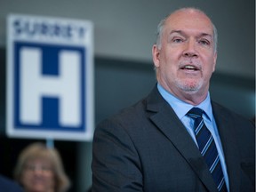 Premier John Horgan announced a new hospital for Surrey in 2019. Now the city says it is on track to start construction in 2023.