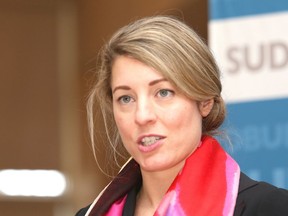 Mélanie Joly, Mélanie Joly, minister responsible for Western Economic Diversification Canada