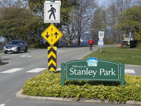 Stanley Park is closed to vehicle traffic until further notice.