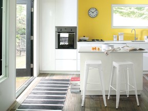 Yellow can be a tricky colour to use in an interior so start small.