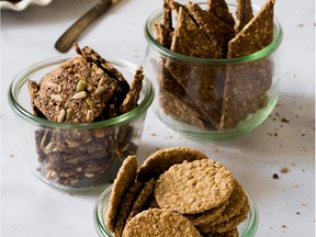Store homemade crackers in an airtight container as soon as they cool. They will stay good for 4-6 weeks.