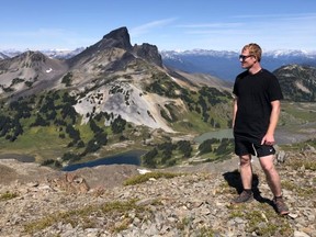 Squamish 'weatherman' Jason Ross.