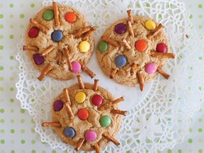 Candies and pretzels give Sticks and Stones Cookies an appealing sweet-salty flavour profile, a soft-crunchy texture and a colourful appearance. Photo: Janis Nicolay