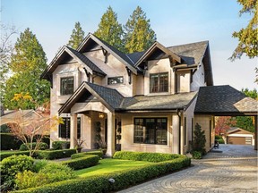 This custom-built Kerrisdale home sold for $8,618,779.