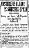 The first mention of the Spanish flu in a Vancouver newspaper was in the May 28, 1918 Vancouver Daily Province.