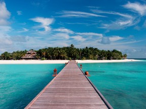 People are dreaming about the Maldives..
