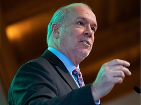 B.C. NDP Leader John Horgan won a strong majority government on Oct. 24.