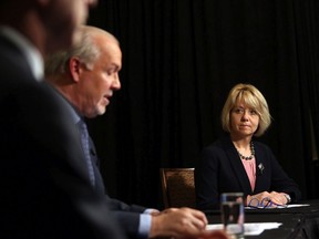 B.C. Premier John Horgan, with Dr. Bonnie Henry, lays out proposed phases for relaxing pandemic restrictions.