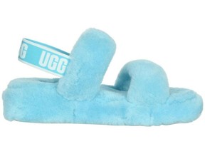 Ugg ‘Oh Yeah’ sandals in clear water, $125 at Ugg, ugg.com.ca.