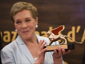 The Golden Lion for Lifetime Achievement was awarded to Julie Andrews at the Venice Film Festival in 2019.