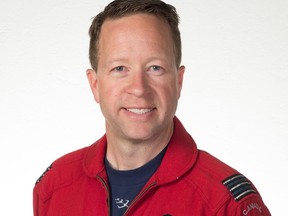 Lt.-Col. Mike French is shown in a handout photo. French, the commander of the Snowbirds, says Capt. Jennifer Casey was talented colleague who organized the inspirational airshow tour where she was killed. THE CANADIAN PRESS/HO