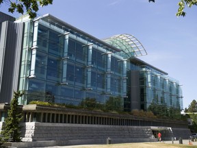 The Walter C. Koerner Library on UBC campus in Vancouver.