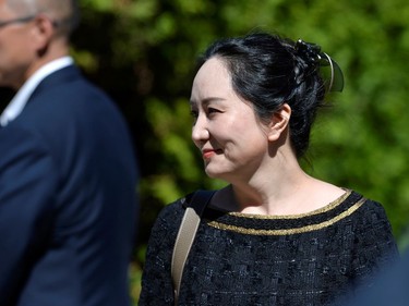 Huawei Technologies Chief Financial Officer Meng Wanzhou leaves her home to attend a court hearing in Vancouver, British Columbia, Canada May 27, 2020. REUTERS/Jennifer Gauthier