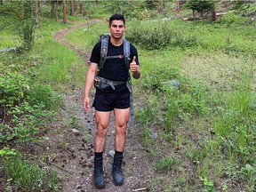 Darius Sam, 19, turned his life around in a momentous way, by giving up booze and weed and running his own one-man ironman triathlon. Now the Merritt teen plans to run 100 miles over 24 hours to raise money for the Nicola Valley food bank and be a role model for other Indigenous youth.