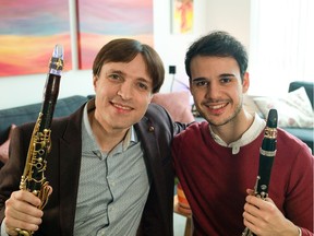 Jose Franch-Ballester and Bernardino Assunçao post videos daily of themselves performing classical and popular selections.
