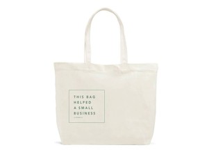 A tote bag from This Bag Helps.