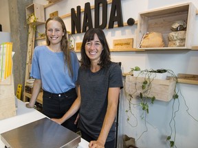 Alison Carr and Brianne Miller, co-founders of Nada Grocery, had to rewrite their bulk sales approach when the pandemic hit.