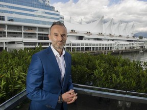 Vancouver, BC: JUNE 17, 2020 -- Val Litwin is the CEO of the BC Chamber of Commerce. He is pictured in Vancouver, BC Wednesday, June 17, 2020.