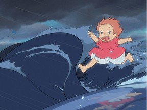 The french version of the Hayao Miyazaki film Ponyo, produced by Studio Ghibli, is part of the tribute to Japanese films for young audiences in general and Miyazaki in particular at the Festival International du Film pour enfants de Montreal. Coming June 25, Netflix users will be able to watch Studio Ghibli films in Canada.