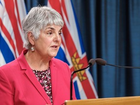 B.C. Finance Minister Carole James.