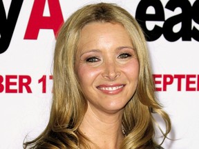 Lisa Kudrow attends the Los Angeles premiere of 'Easy A' at Grauman's Chinese Theatre in Hollywood.