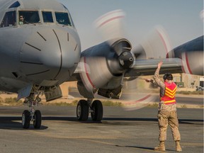A CP-140 Aurora, a Canadian Armed Forces maritime patrol plane out of Comox, will conduct a flyby over Metro Vancouver on Canada Day starting a noon.