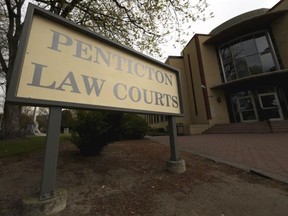 File photo of the Penticton Law Courts.
