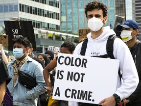 Black Lives Matter protest at the cauldron Jack Poole Plaza June 5, 2020. Today, the International Longshore and Warehouse Union have stopped operations at ports along the West Coast, including Port of Vancouver, to honour Juneteenth, the celebration of the liberation of slaves in the United States on June 19, 1865.