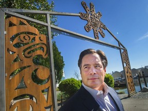 Keith Henry, executive director of Indigenous Tourism Association of Canada, near the Spirit Trail in North Vancouver.