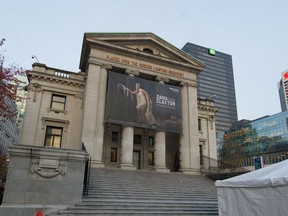 The Vancouver Art Gallery.
