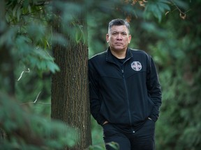 ‘I think there’s still lots of healing and other work that needs to be done to help people deal with what happened with the Sixties Scoop,’ says survivor Michael Sadler, pictured in 2018, who supports the interim payment.
