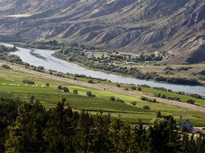 File photo of the Thompson Valley near Kamloops. There are flood watches for the South Thompson and upper Fraser rivers.