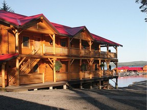 The Queen Charlotte Lodge, in Haida Gwaii.