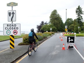 Stanley Park had been closed to vehicle traffic from early April to June 22.