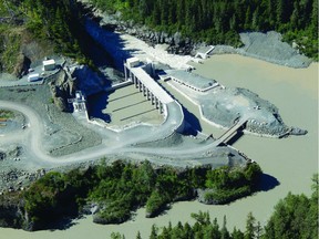The AltaGas Forest Kerr run-of-the-river hydro electric project in northwest B.C. in 2014.