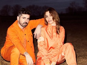 Felix Cartal and Sophie Simmons (l-r) have a new single out titled Mine due out on Physical Presents recordings. 2020