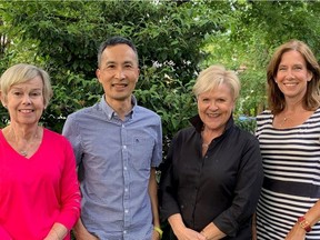 From left, Jane Frost, Corey Sue, Ginny Richards, Marie Rogers have resigned from the NPA board.